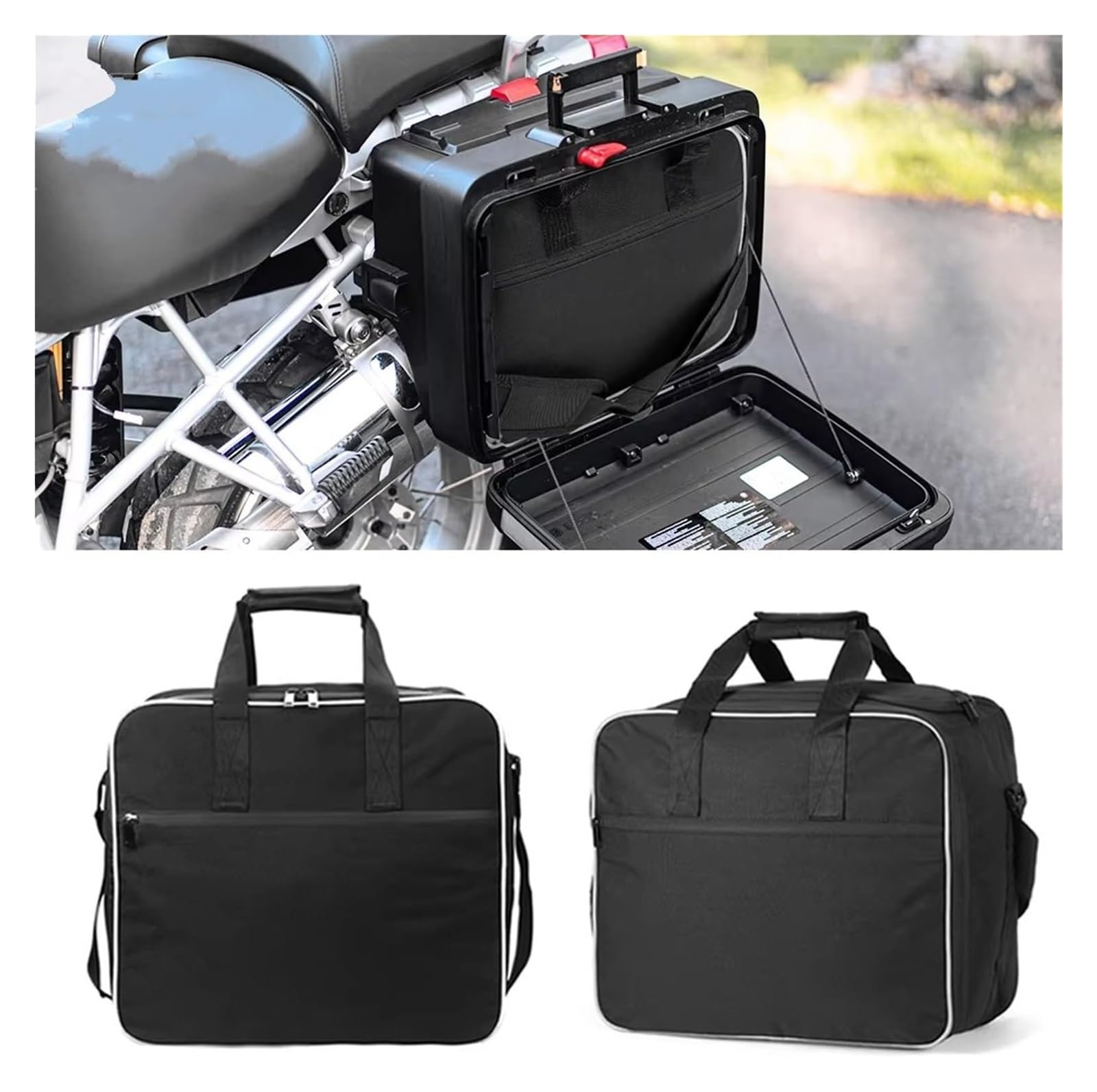 Bagages Selle Sac pour BMW pour R1200GS pour LC pour R1250GS pour Adventure pour Vario Sacoche Latérale De Moto Selle Intérieure(2pcs Side Bags)