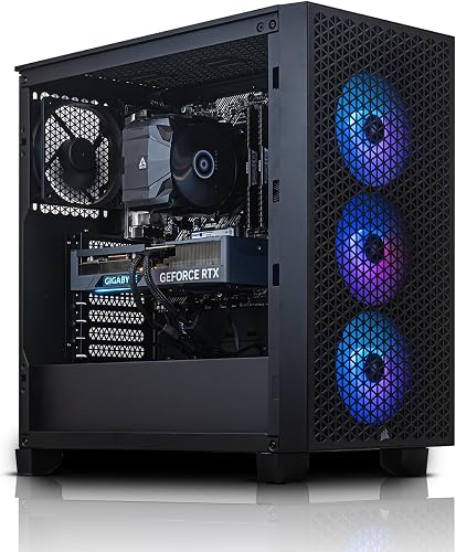 ADMI Gaming PC Computer Gaming AMD Ryzen 5700X 4.6GHz, Eight Core, Desktop PC RTX 4070 Ti 12GB, 32GB 3600Mhz, 1TB Gen4 NVME SSD - PC Gaming with Windows 11
