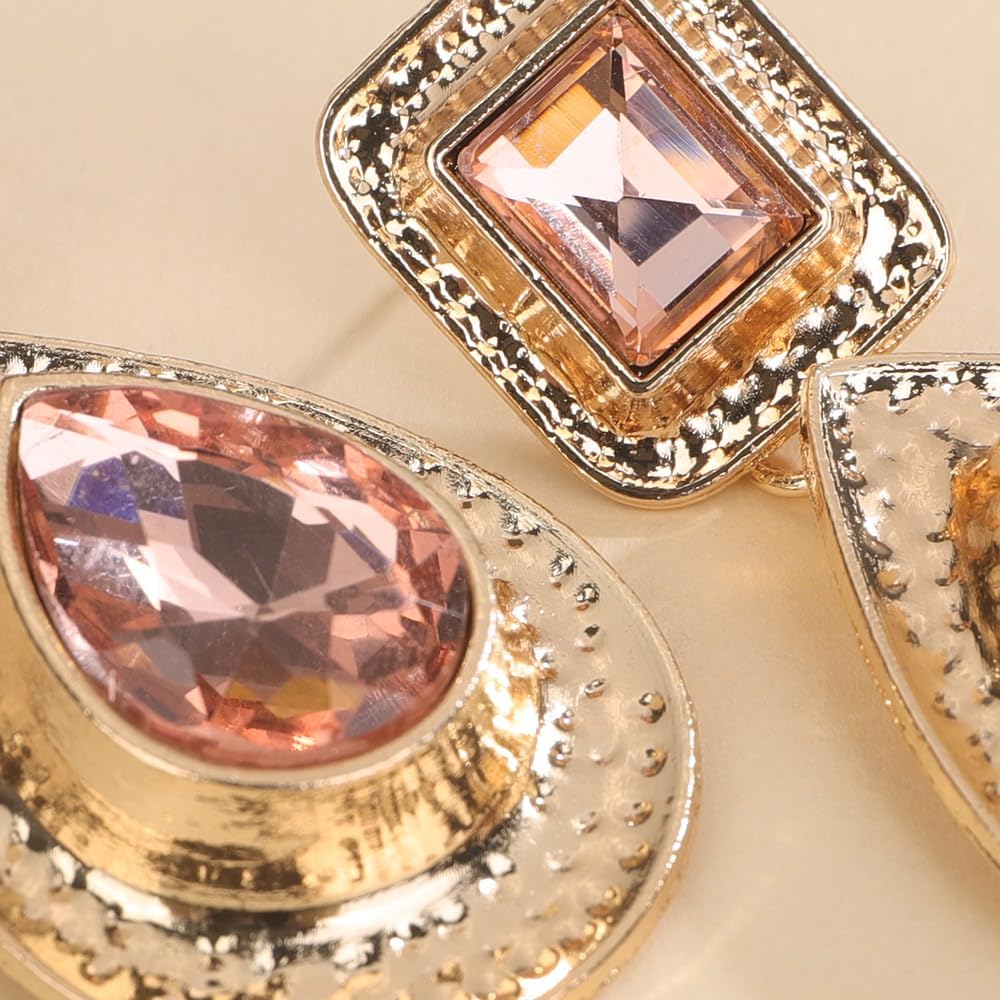 Sither Crystal Earrings for Women Drop Dangling Earrings Fashion Boho Earrings Jewelry for Halloween Party Christmas Gift - Image 7