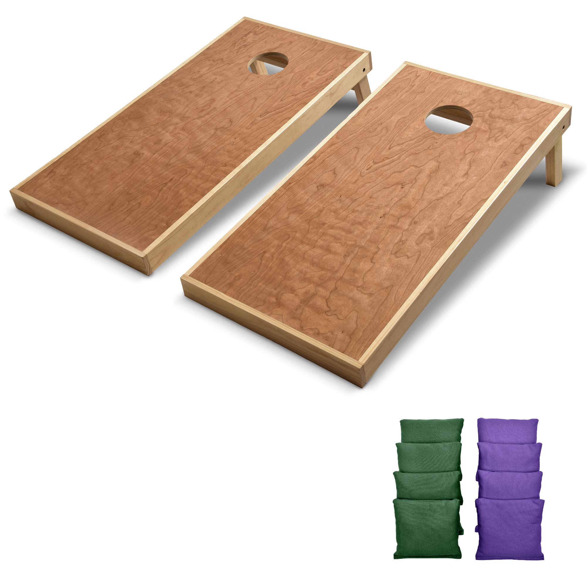 GoSports 4 ft x 2 ft Commercial Grade Cornhole Boards Set