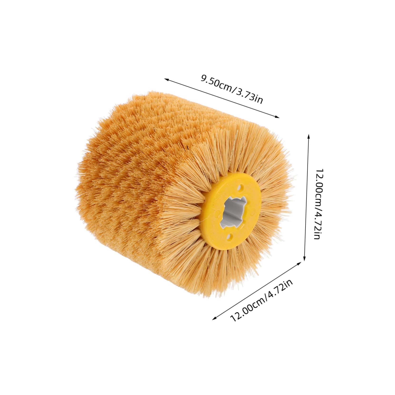 ARTIBETTER Buffing Drum Wheel Brush Head Replacement for Polishing Versatile Furniture Restoration Tool for Waxing Detailing and Surface Finishing Compatible with Various Materials