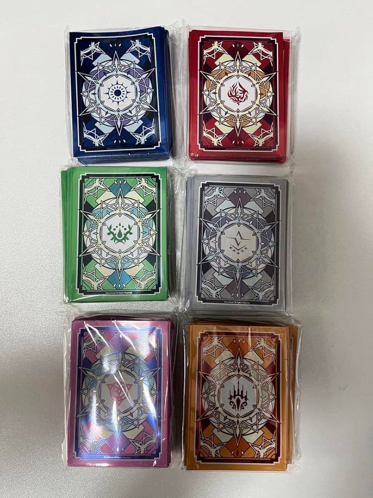 メーカー純正品[充電不要 1年保証] ヴァンガード 国家スリーブ 6個