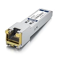 Vista 2 de Transceptor SFP 1000Base-T, módulo de cobre SFP a RJ45 1.25G, compatible con Cisco, Ubiquiti, Meraki, Mikrotik, Intel y más, 1 paquete