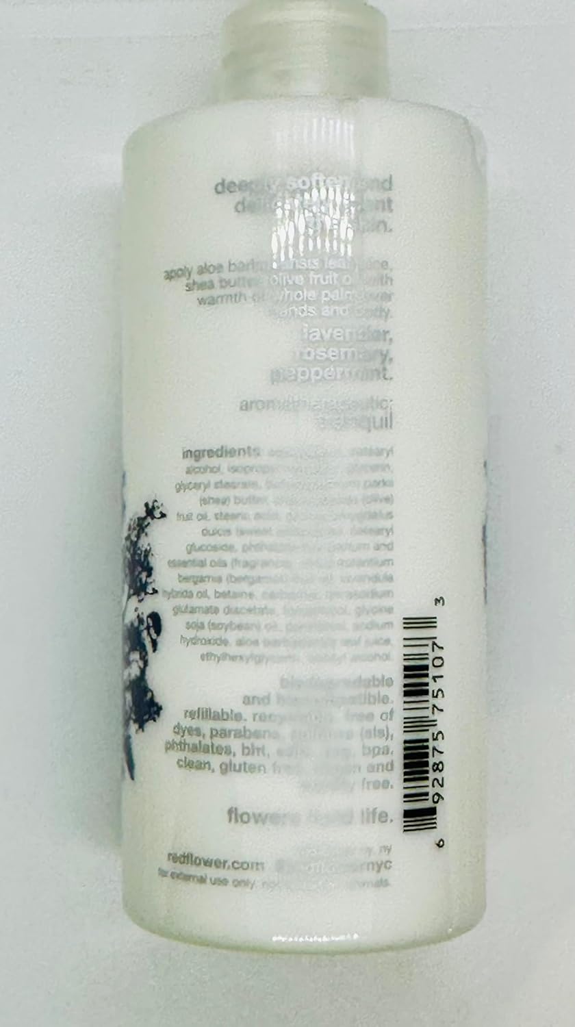 Red Flower French Lavender Softening Lotion – Deep Hydration & Skin Repair Body & Hand Lotion with Shea Butter & Olive Fruit Oil, Vegan, Sulfate-Free, 10 oz - Image 2