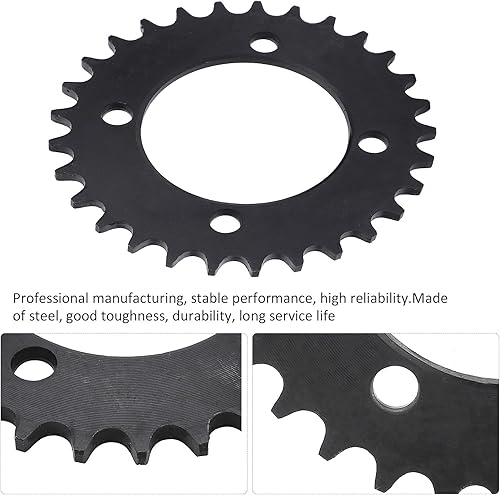 Miniatura 3 de Alomejor Bicicleta Rueda libre 29 Dientes Cuatro Orificios 420 Trasero de Acero Rueda Libre de Bicicleta Rueda Rueda Rueda Piñón para Piezas de