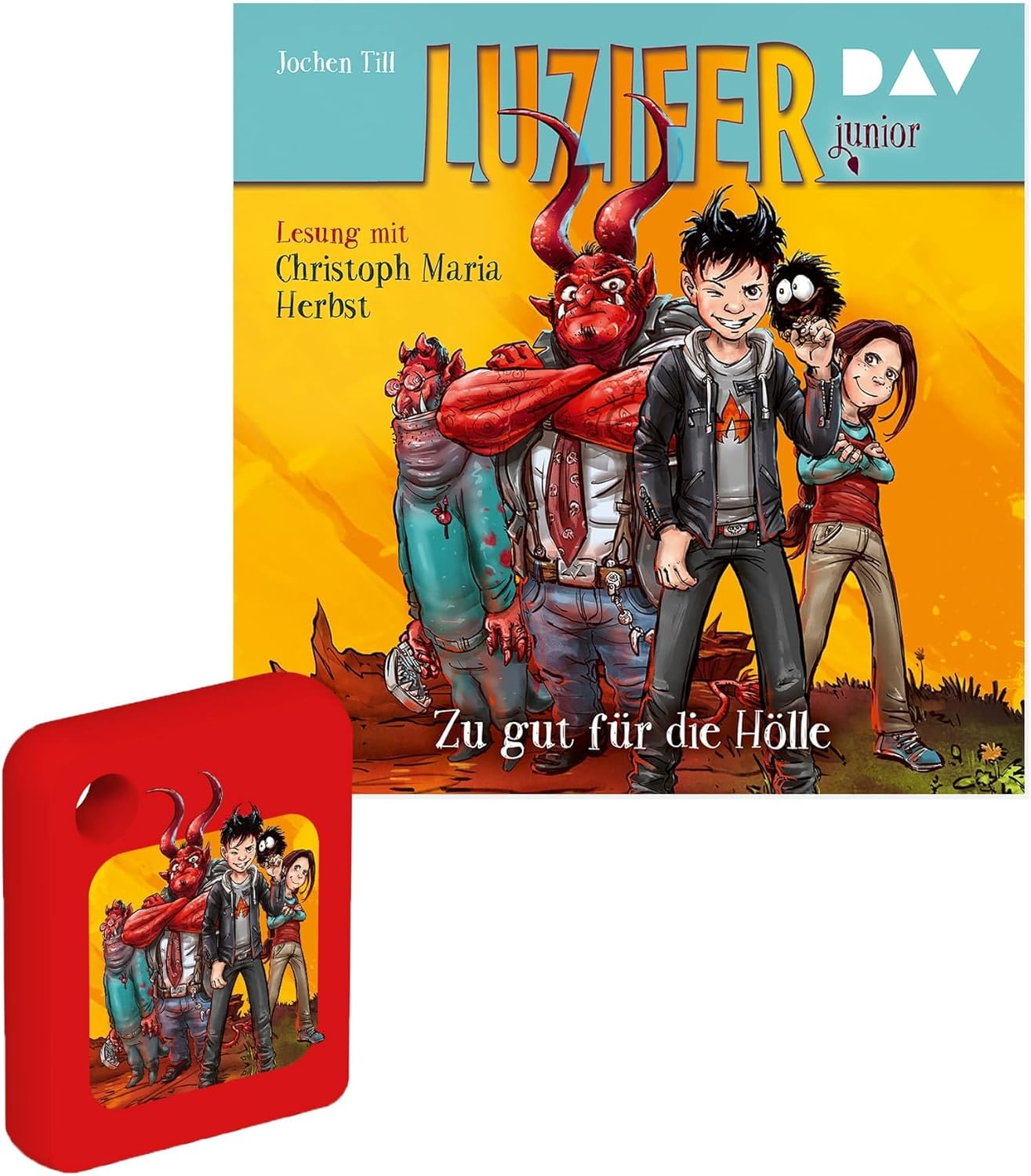 Audio socks: Lucifer Junior - Too good for hell, radio play for children from 10 years, playtime approx. 3 hours