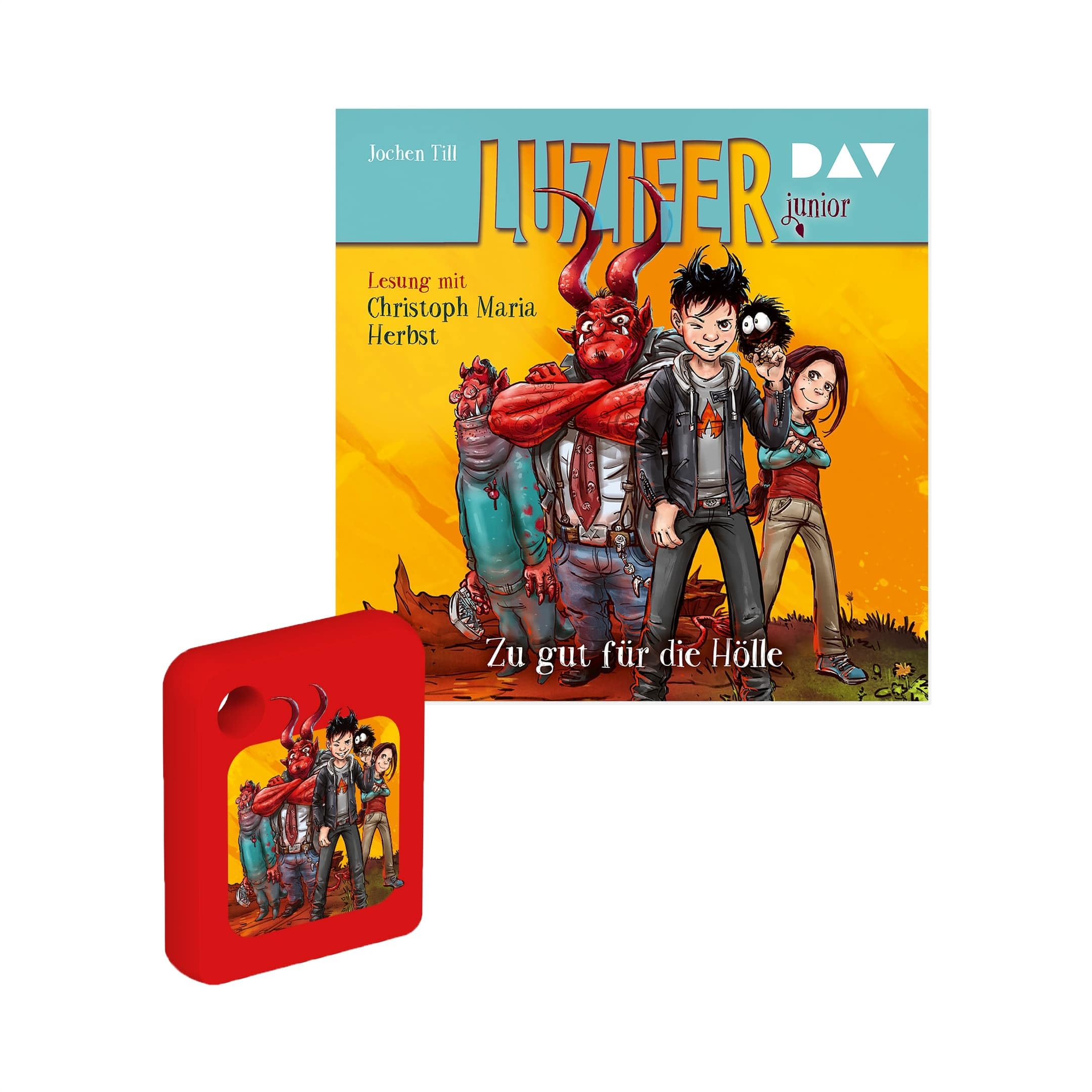 Galakto Audio Token: Lucifer Junior - Too Good for Hell, Audio Play for Children from 10 Years, Playing Time Approx. 3 Hours