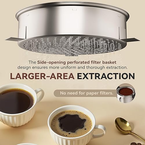 Miniatura 4 de Cafetera comercial de 100 tazas, urna de agua caliente, dispensador de bebidas calientes de gran capacidad de 4 galones, preparación rápida de 1500