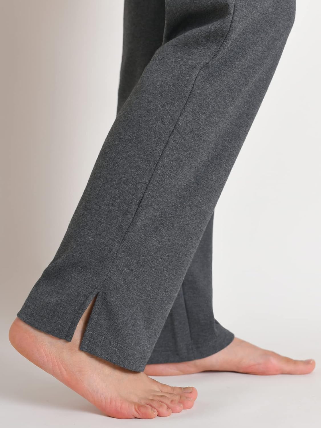 Weintee Women's Petite Knit Pants with Pockets - Image 5