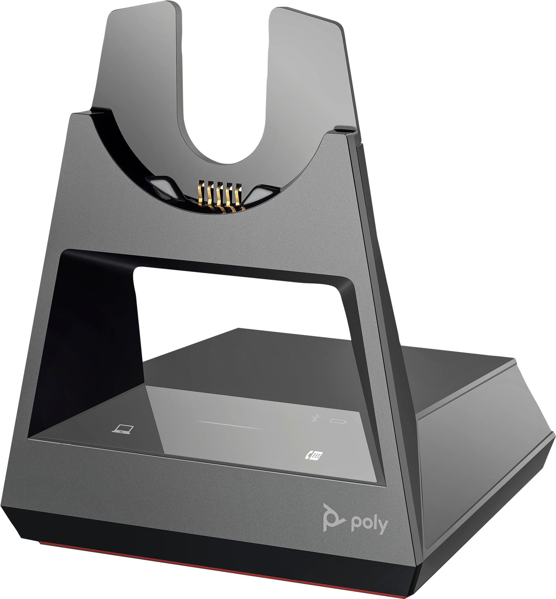 Poly Stacja bazowa Office do Voyager 4300/Legend 50/Focus 2 – niezawodna stacja dokująca UC ze stabilnym połączeniem, zoptymalizowana do komunikacji biurowej i płynnego zarządzania urządzeniami