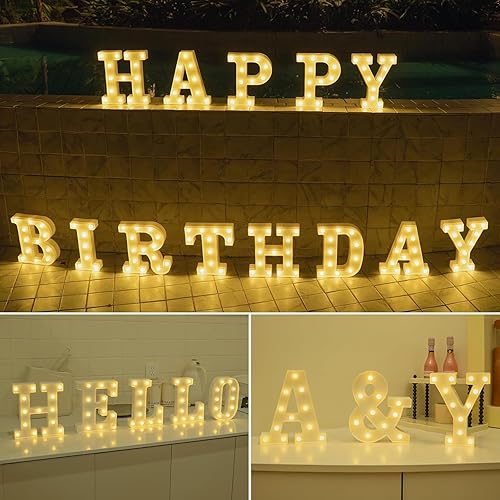 Miniatura 311 de Foaky Número de luz LED decorativo, letrero de número iluminado para luz nocturna, boda, fiesta de cumpleaños, Navidad, hogar, bar, número