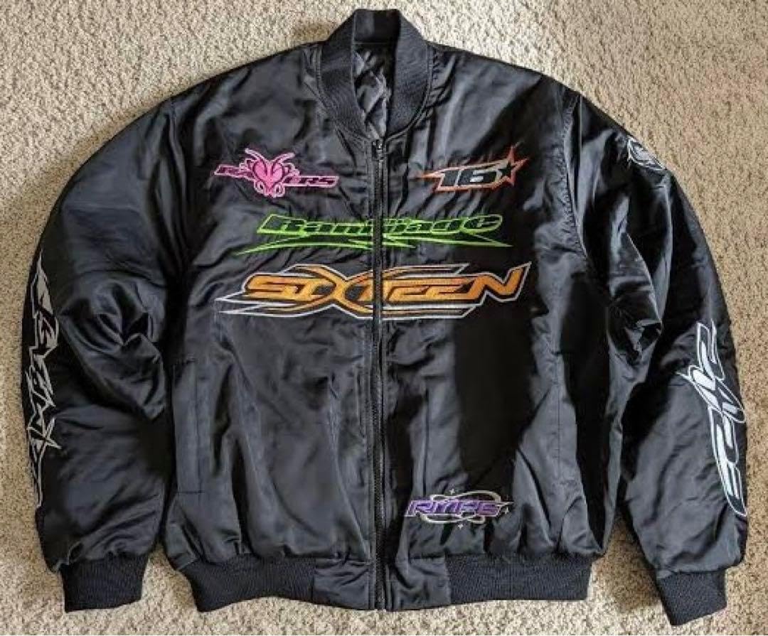 レア】THE RAMPAGE ワッペンジャケット【Mサイズ⠀】 レア】THE RAMPAGE ワッペンジャケット【Mサイズ⠀】