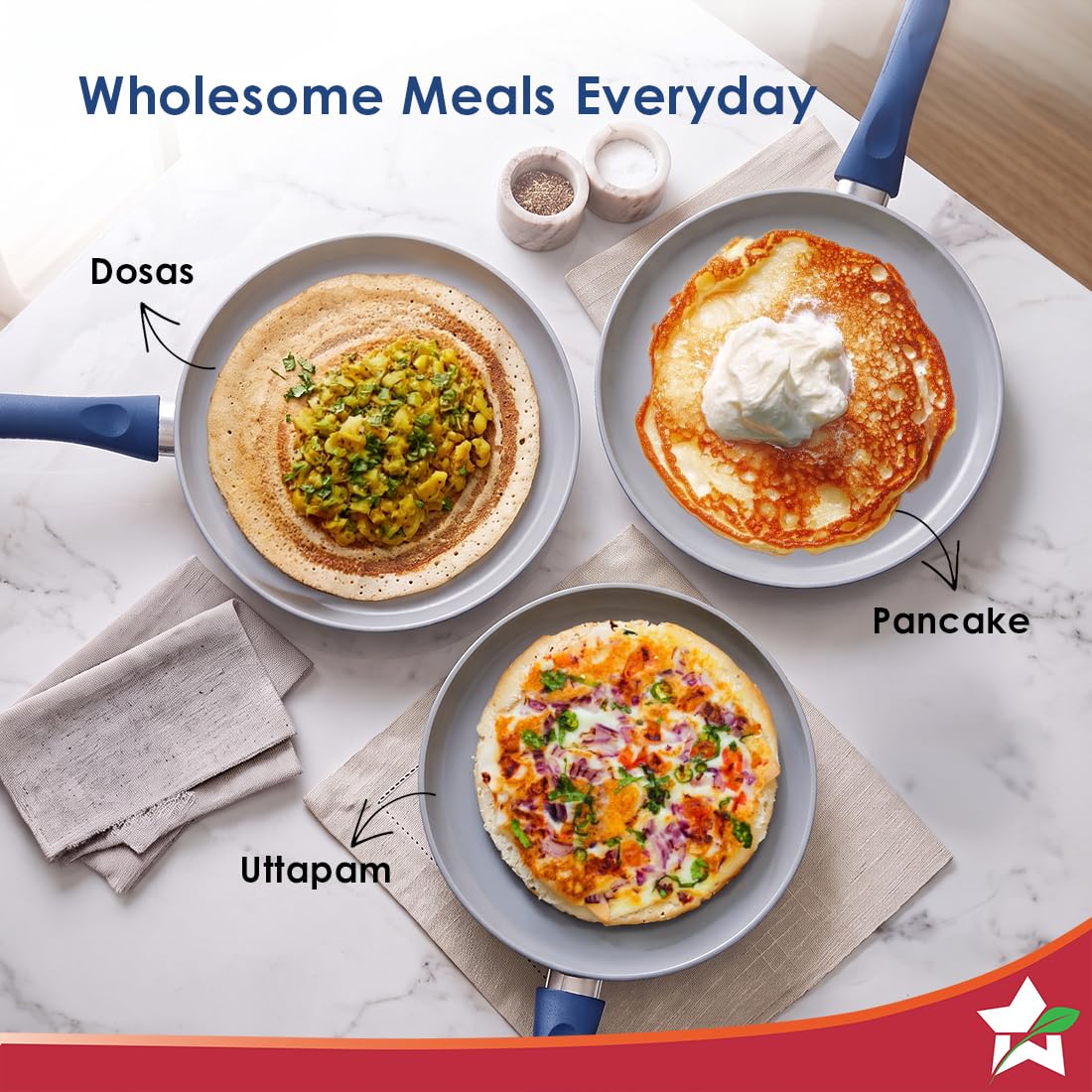 Wonderchef Natura Dosa Tawa - Non-Stick & Durable -9 Wonderchef Natura Dosa Tawa - Non-Stick & Durable -9