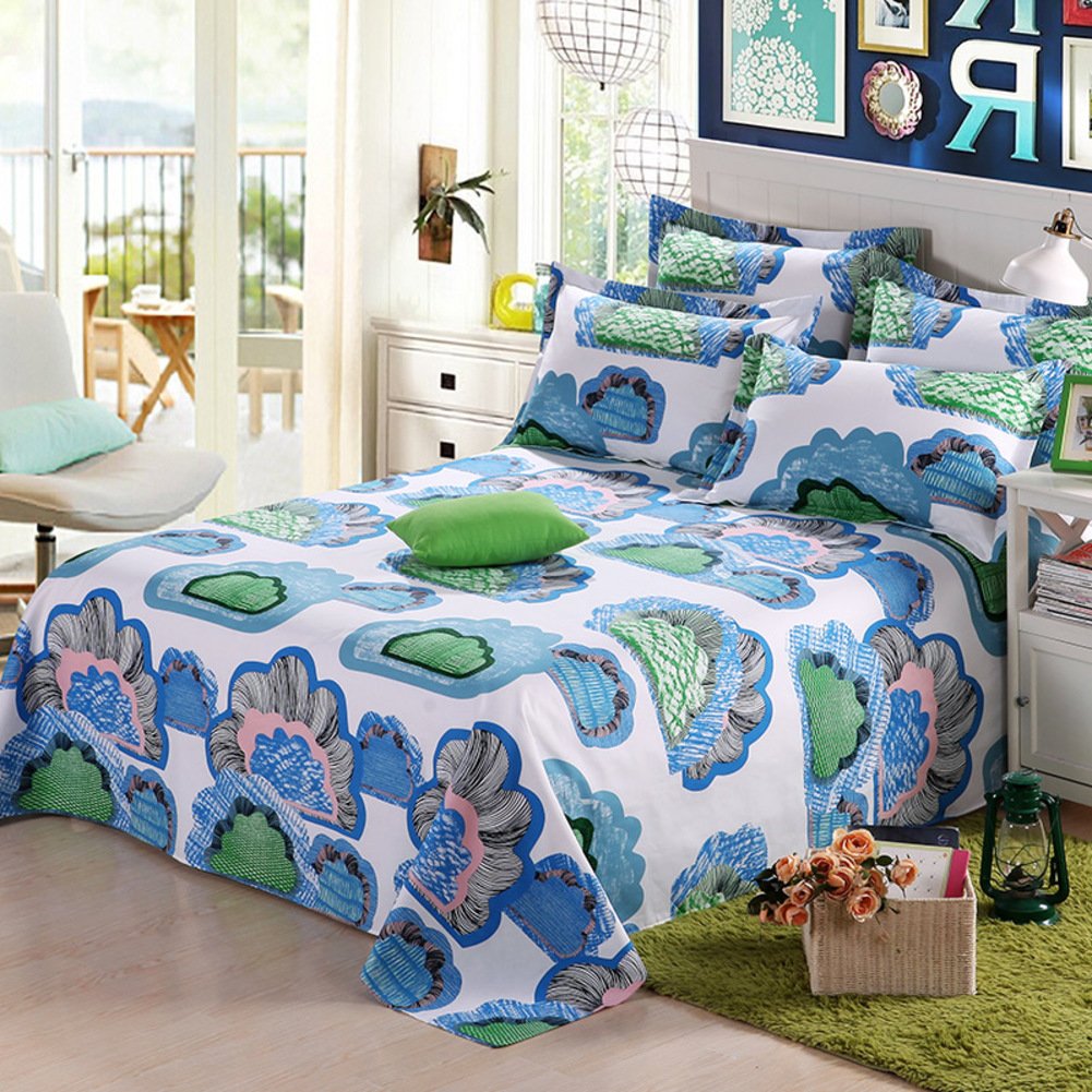 Draps en coton rembourré double épaisseur - Protection de lit isolante 230x250