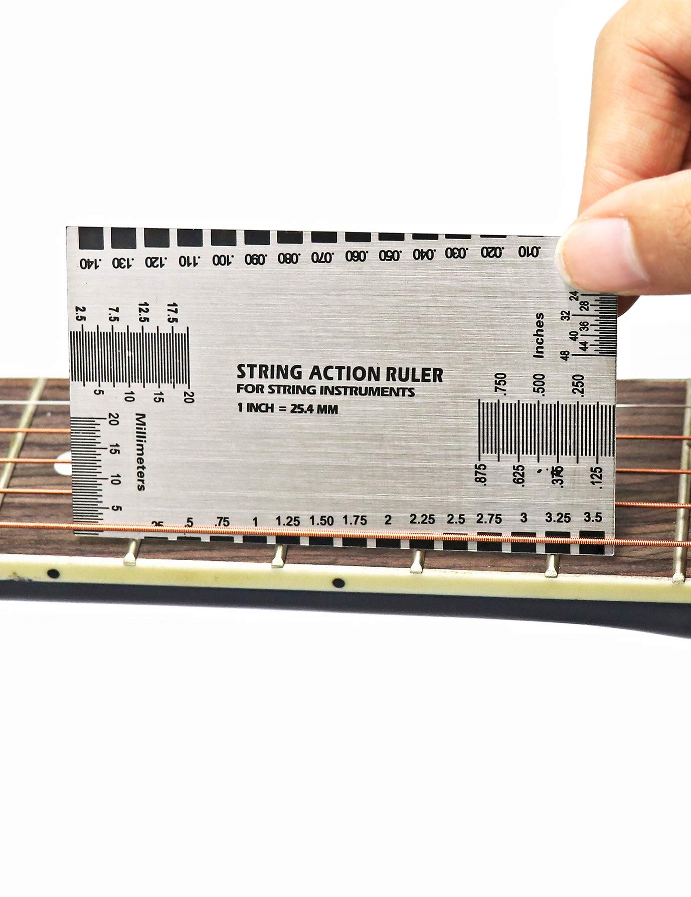 Buy Holmer Guitar Luthier Tools with 15 Blades Feeler Gauge Metric