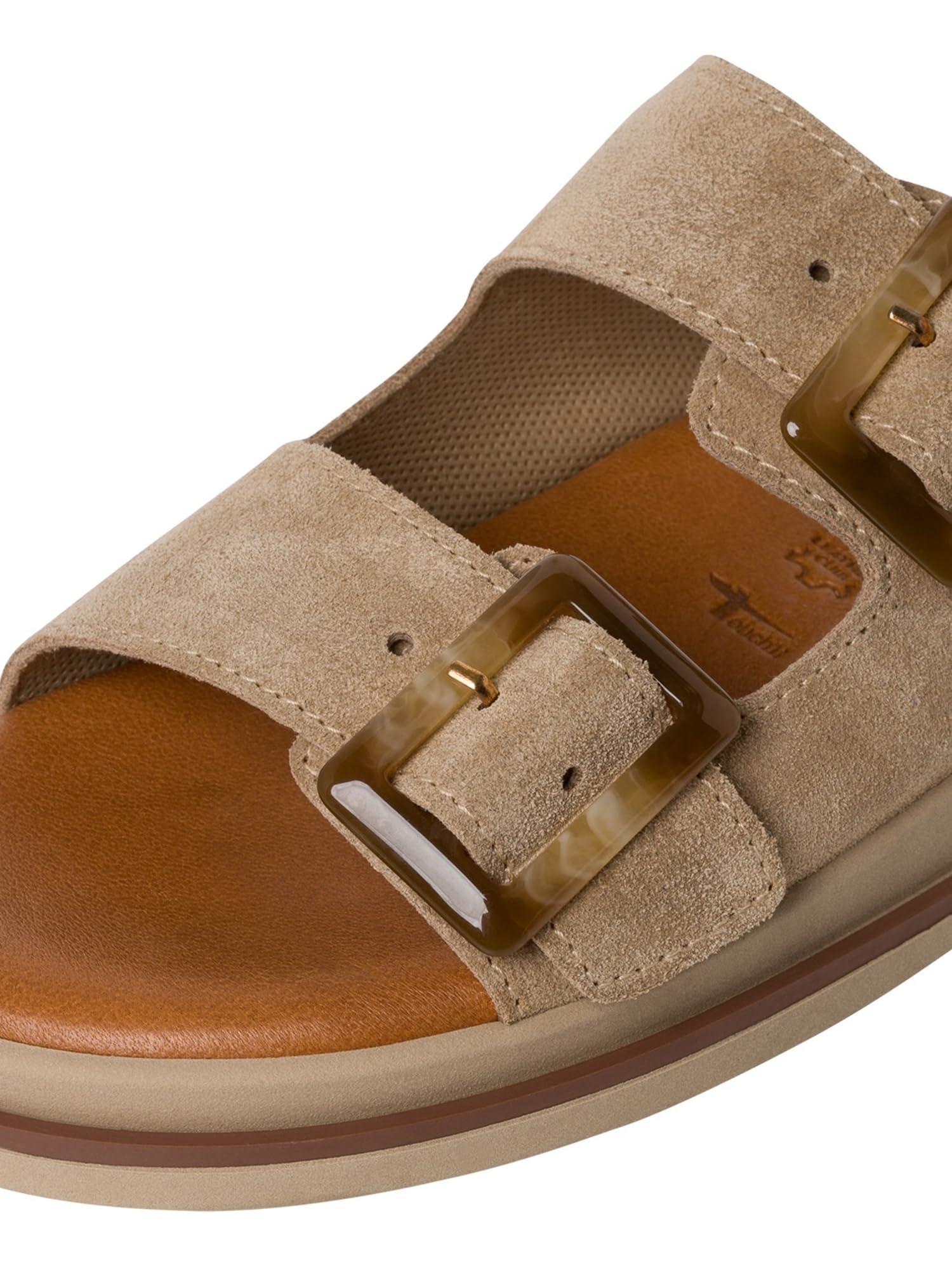 tamaris Damskie Klapki beżowy TAMARIS-1-27207-42 341 TAUPE