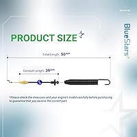 Vista 2 de BlueStars 946-04173E 746-04173E - Cable de compromiso de cubierta para MTD Troy Bilt 746-04173 746-04173B 946-04173 746-04173C MTD 700 Series