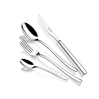 MONIX Génova | Set di posate da 24 pezzi con coltello da bistecca