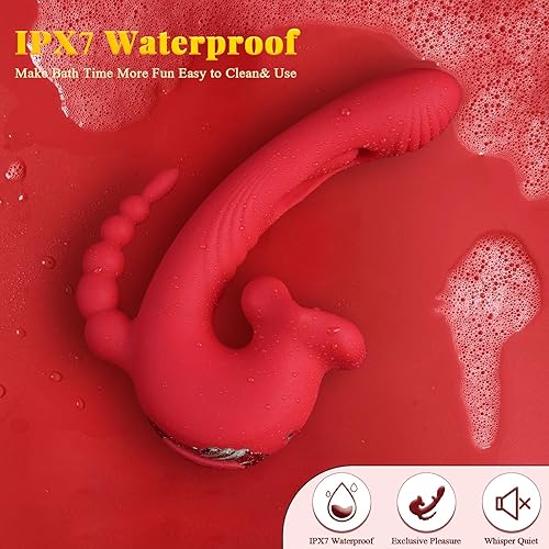 Miniatura 7 de Vibrador para adultos, juguetes sexuales para mujeres, juguete sexual de rosa, consolador de empuje, juguete de lengua para mujeres, 9 modos de