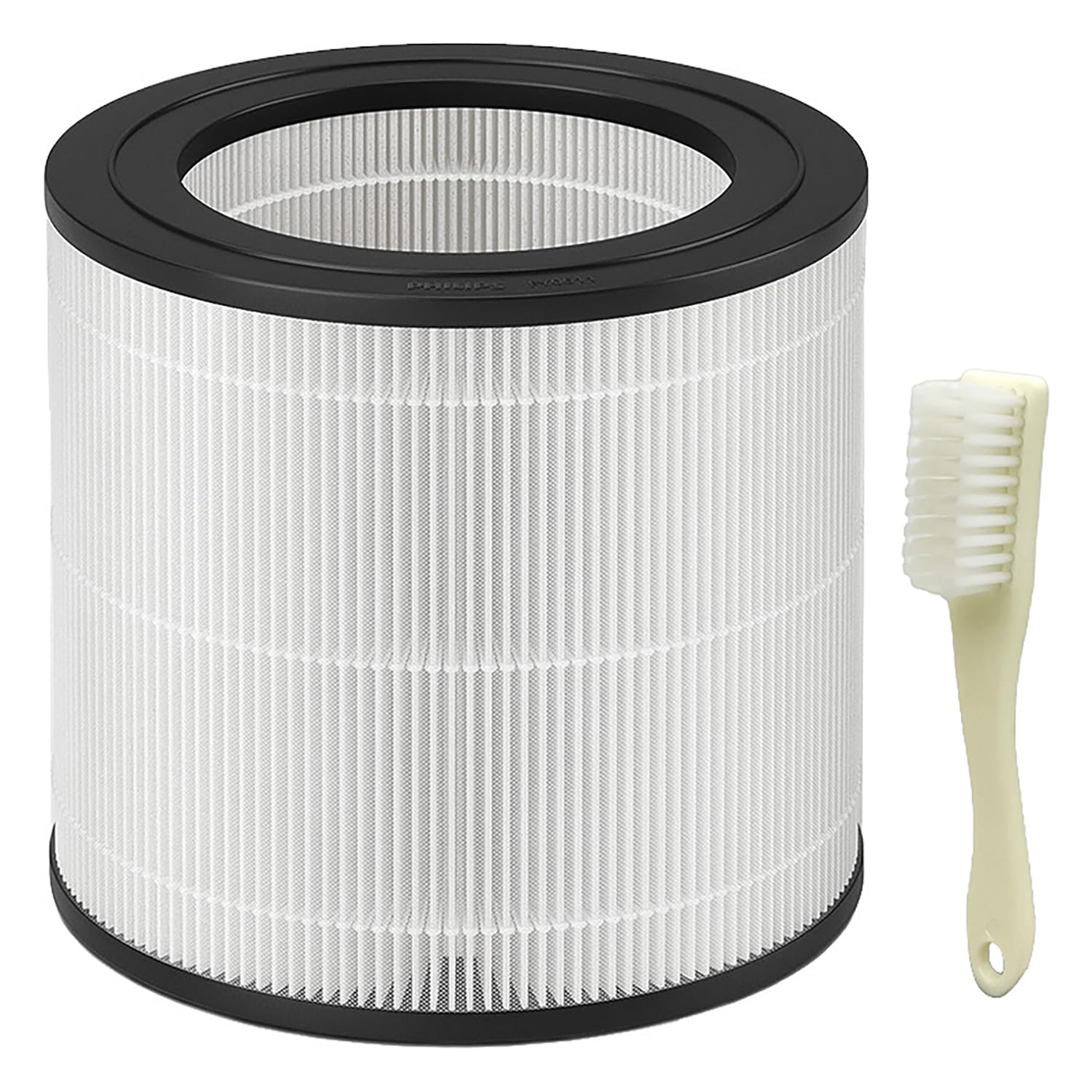 Transplant Fy0611/30 Air Filter Compatible With Philips 600 Series Ac0650/10 Ac0651/10, Air Purifier Replacement Hepa Filter, H13 Nanoprotect With Brush