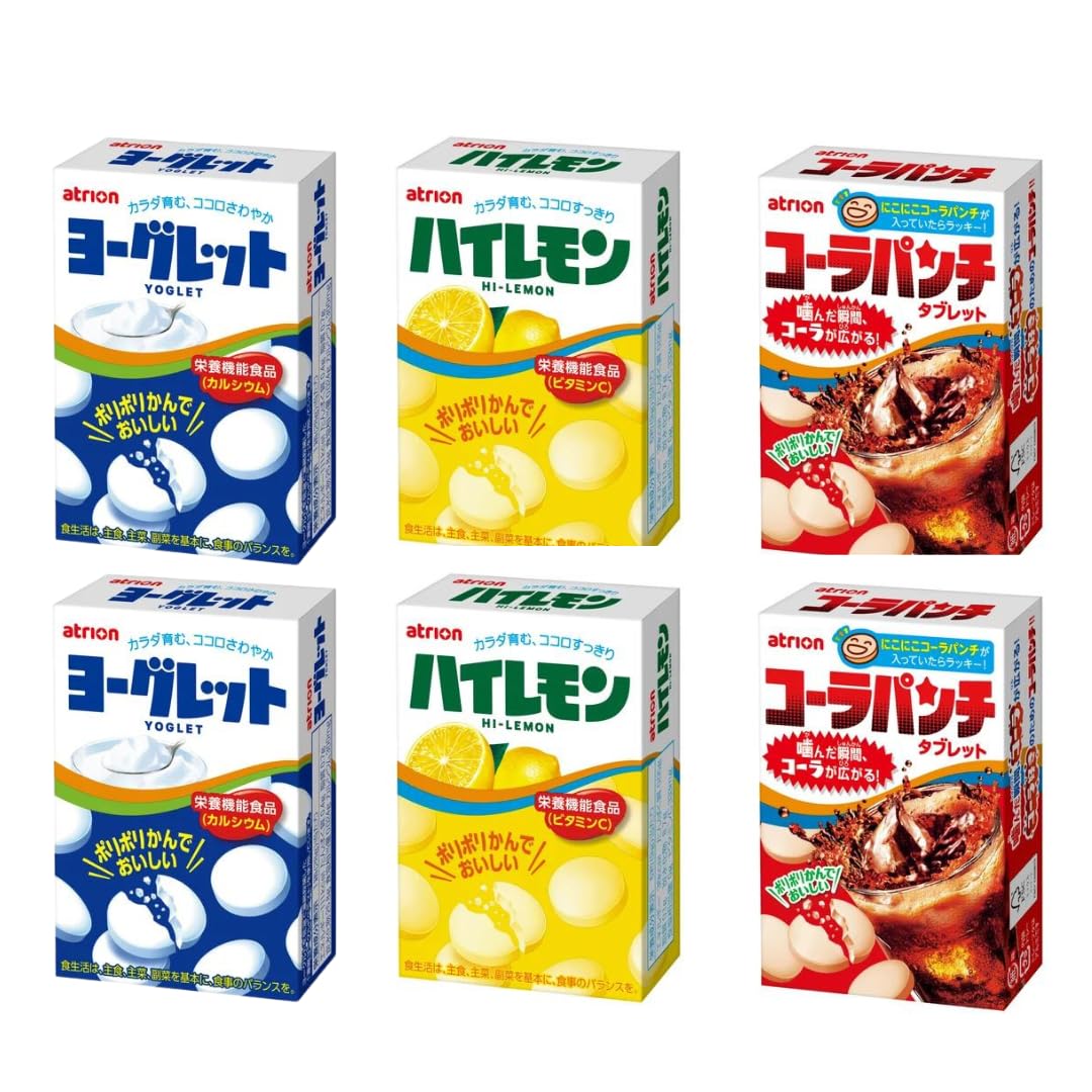 Amazon.co.jp: アトリオン製菓 ヨーグレット、コーラパンチ