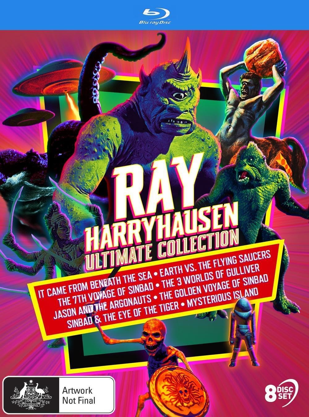 RAY HARRYHAUSEN COLLECTION [Region B] [Bluray] Movies