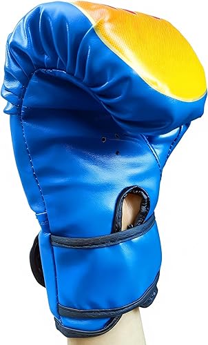 Miniatura 5 de Guantes de boxeo para niños, guantes de boxeo para niños de 5 a 13 años, guantes de entrenamiento de boxeo para saco de boxeo, kickboxing, Muay