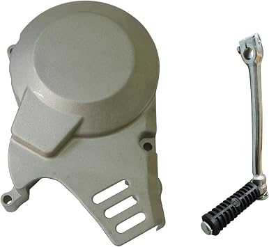 Left Side Stator Cover With Start Lever Fit For 110cc 125cc 140cc Dirt Bike Motorcycle 4-stroke Engine
