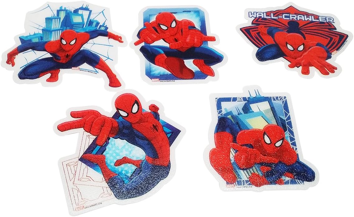 Tub Treads Non-Slip Safety Stickers, 1-Pack (5 Tub Stickers)