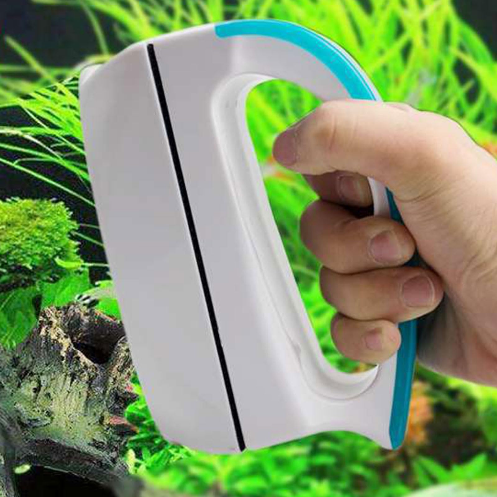 Raschietti per alghe Pulitore per acquari di pesce Spazzola Magenet Spazzola per vetri Raschietti per vetri Pulitore per vetri per acquari