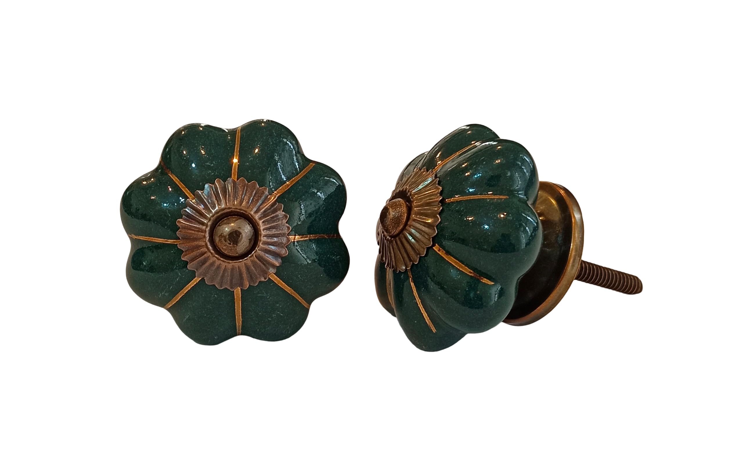 Set of 4 pcs – Hand Painted Ceramic Door Knobs with Stainless Steel Antique Finish Hardware for Cabinet Cupboard Drawer and Kitchen (Olive Green) (B0D9NRMR1K) Amazon Price History, Amazon Price Tracker