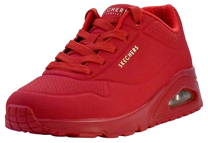 Skechers Womens Uno - Stand on Air - 10 - Red
