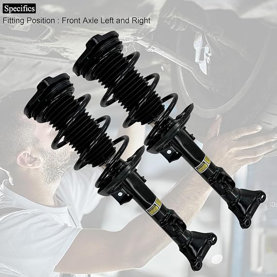 2x Front Shock Struts Assys w/o ADS for Mercedes W207 W204 W212