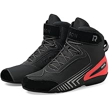 RIDEIRON Motorcycle Riding Shoes for Men Road Street Motocross Protective Boots Powersport Casual Motorcycle Anti-Slip Shoes