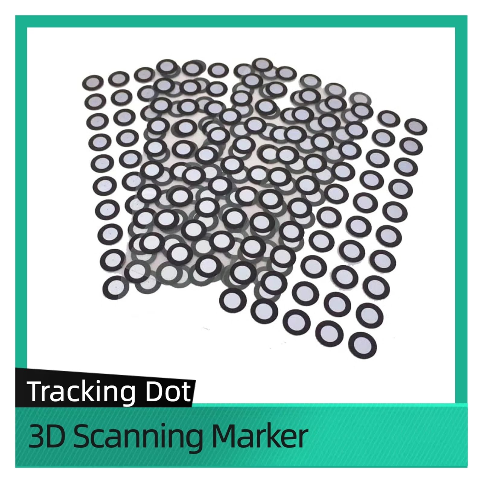Wewnątrz 6 mm Na zewnątrz 10 mm Skaner 3D Markery odblaskowe Śledzenie punktów odniesienia Markery do skanowania 3D(2000PCS)