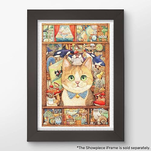 Miniatura 2 de Pintoo Rompecabezas de 600 piezas para adultos  León de algodón  Coon Magic House Hermoso rompecabezas de plástico para decoración del hogar, cero