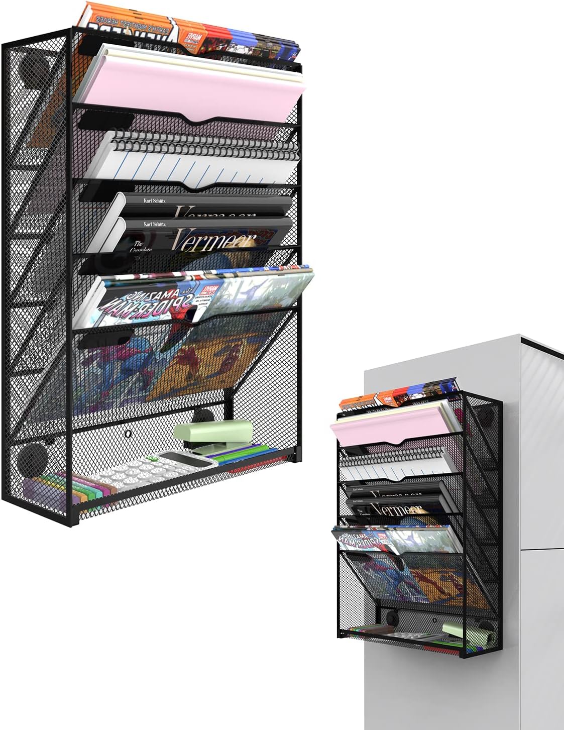 Vdamu 6Tier File Holder No Drilling