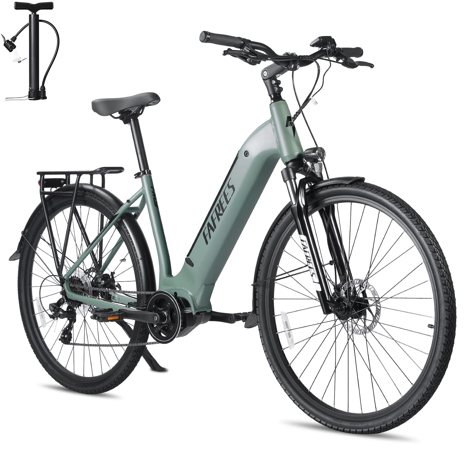 Officieel ] Fafrees FM9 E Bike Dames elektrische fiets met middenmotor BAFANG 65N.m 250W Pedelec fiets