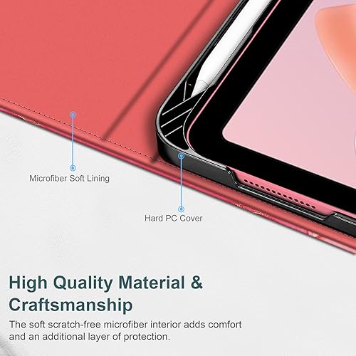 Miniatura 7 de Fintie Funda para iPad (A16) de 11ª generación de 11 pulgadas (2025), iPad de 10ª generación de 10.9 pulgadas (2022), funda protectora con soporte