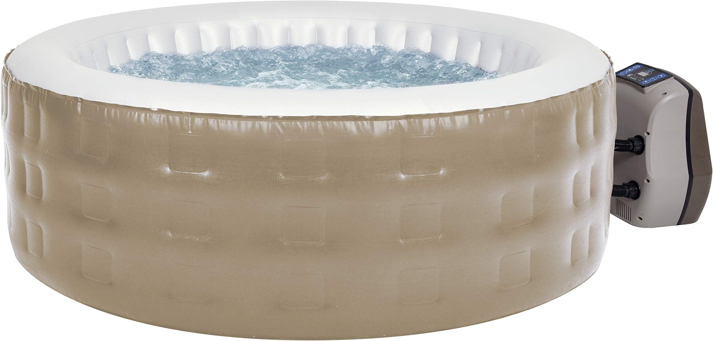 Avenli 2-4 Person Inflatable Hot Tub Spa Airjet Massaging Jacuzzi Spa With Digital Control Panel - 120 Airjets