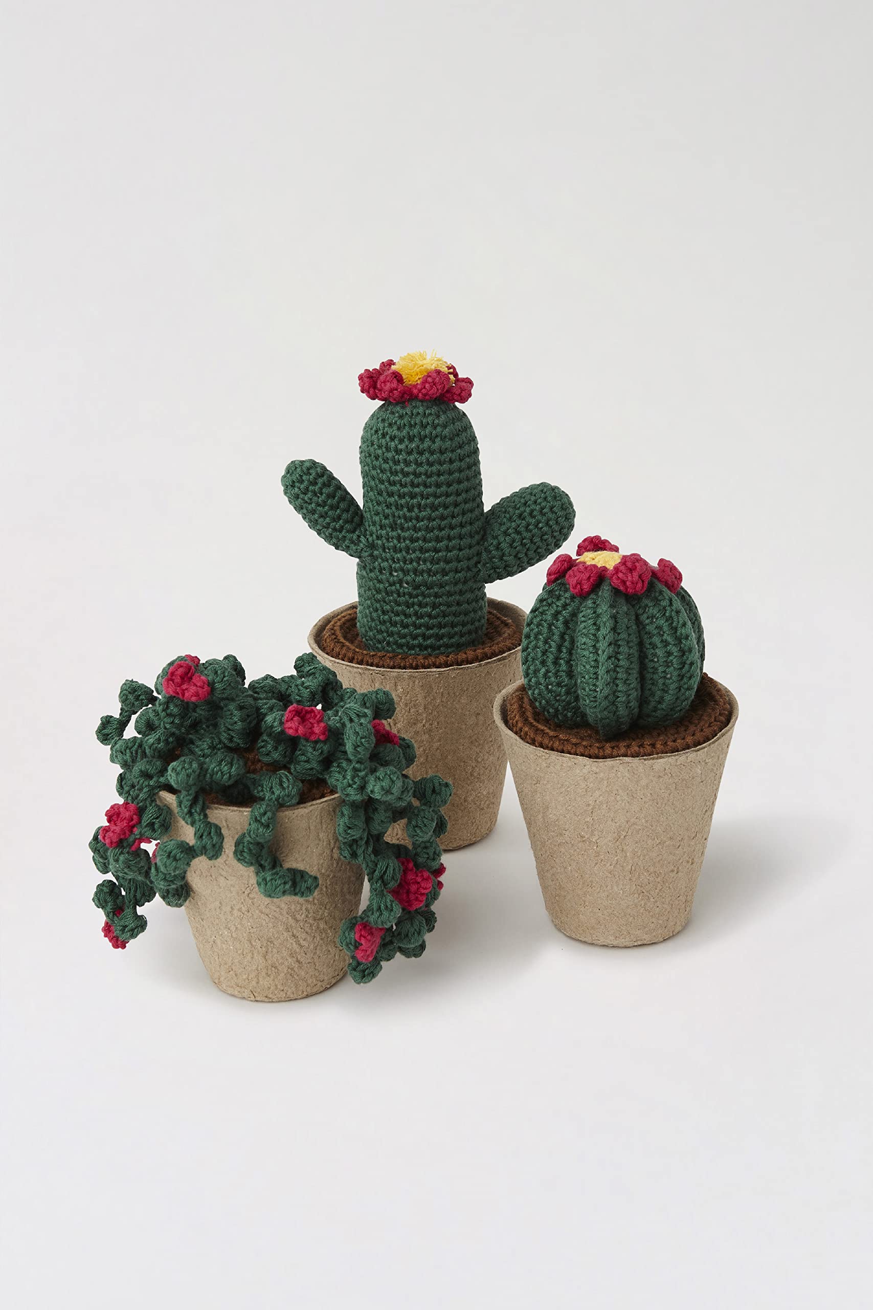 DMC Amigurumi Cactus Crochet Kit, Multi - Image 2