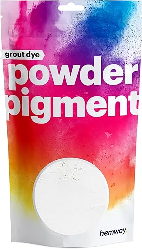Miniatura 53 de Hemway Tinte de cemento en polvo, pigmento de hormigón, color de mortero apuntando en polvo, tonificador de ladrillo