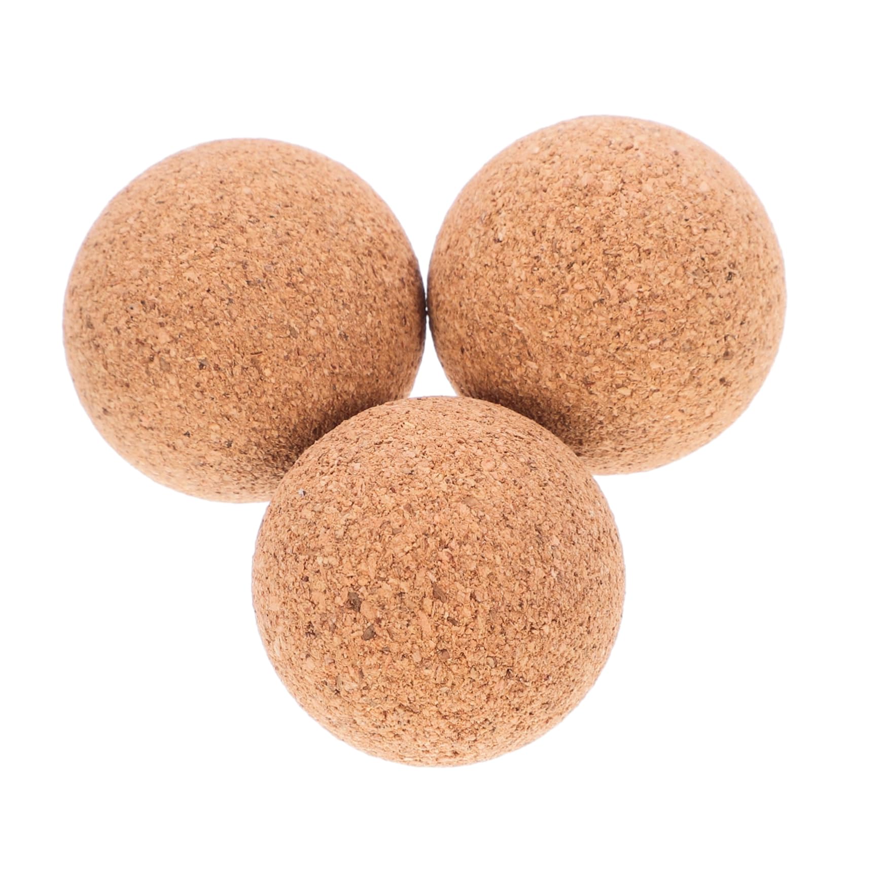 ORFOFE 3pcs 32mm Foosball Table Wooden Balls Regulation Size Cork Replacement Balls for Indoor Foosball Games for Gamers and Table Soccer Enthusiasts