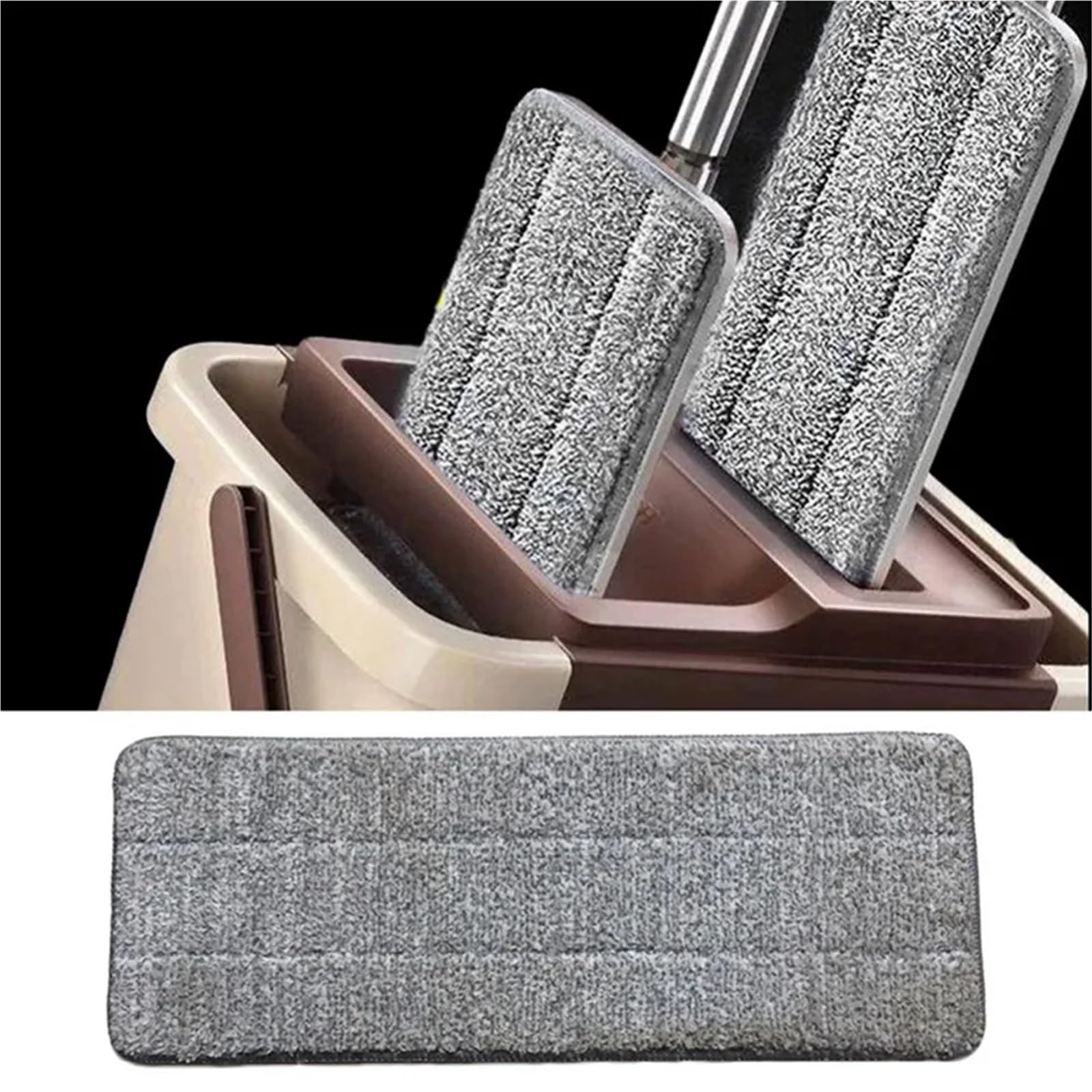 Almohadillas para Trapeador 100 esponjas limpiadoras de Espuma y 10 mopas Microfibra for Limpieza Suelos casa