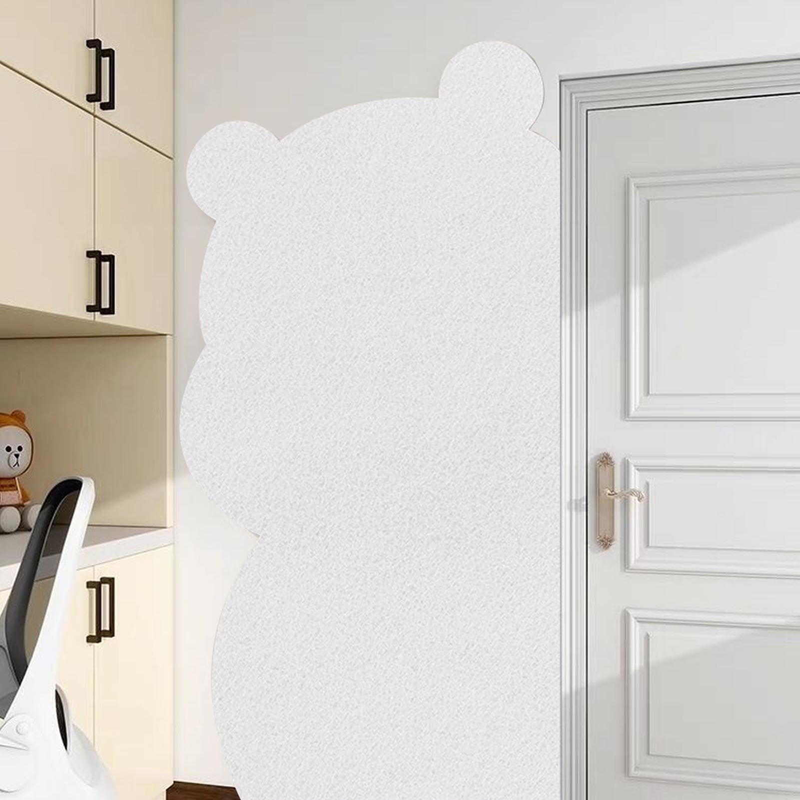 Tablón de anuncios de fieltro, paneles de chinchetas decorativos | panel de anuncios de pared, soporte de fotos multiusos para sala de estar y dormitorio