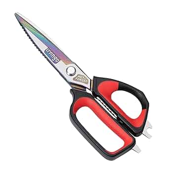 Amazon.co.jp: LIVINGO 高耐久キッチンバサミ大きい 鋭い