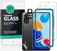 Amazon | Ibywind ガラスフィルム Xiaomi Redmi Note 11 4G 6.43