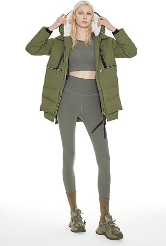 Vista 8 de Orolay - Chaqueta de plumón engrosada para mujer