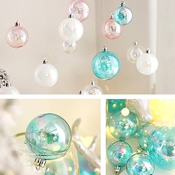 Amazon.co.jp: クリスマスボールオーナメント6個 - 手作りクリスマス