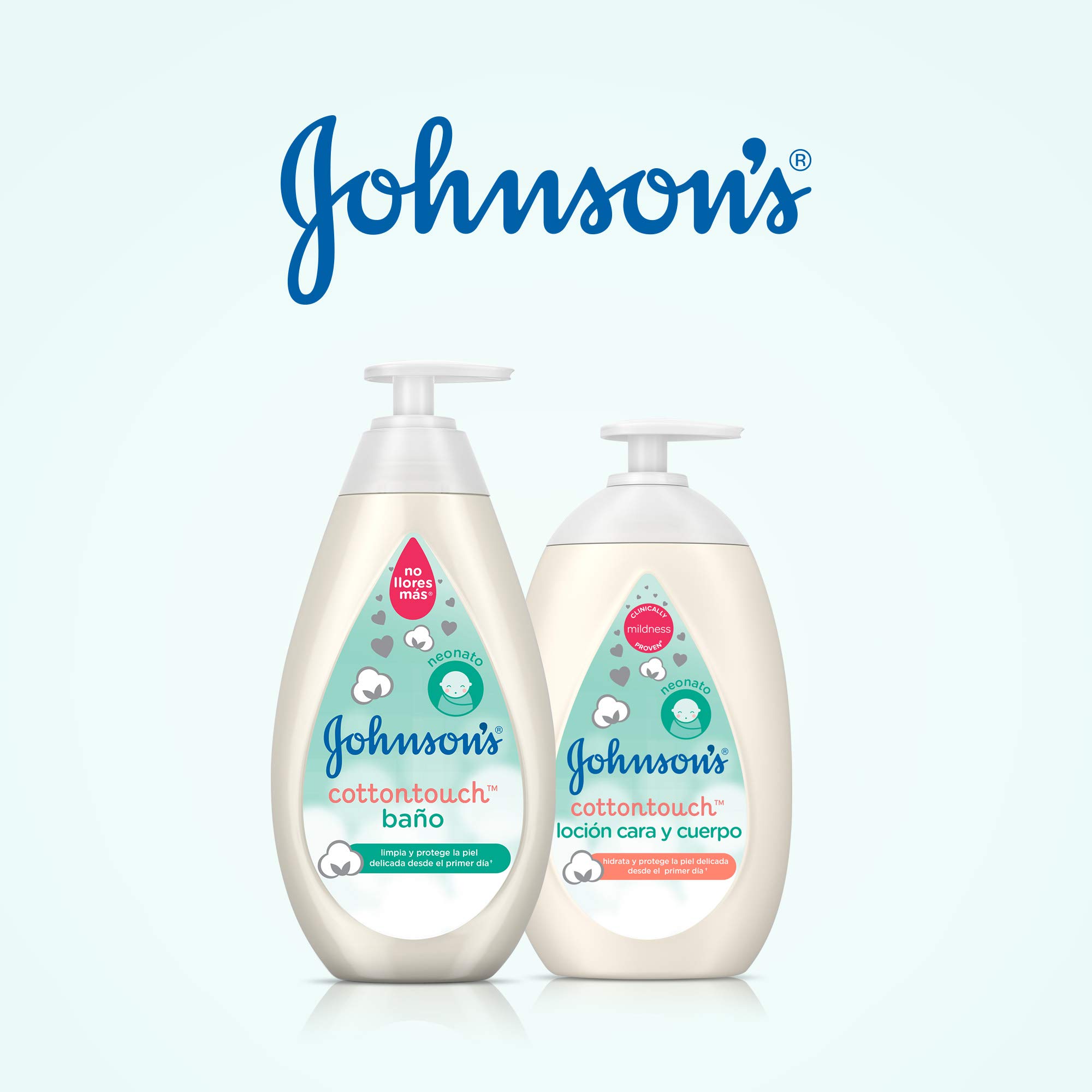 Johnson's Baby Cottontouch Body Wash (1x500ml), Baby Body Wash with Cotton, Hypoallergenic Shower Gel for Fine and Delicate Skin of Newborn Babies — view 6